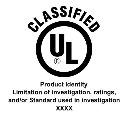 US Safety Classified mark