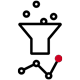 Icon of filtering data