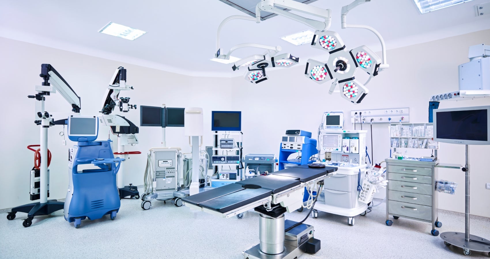 Modern hospital operating room