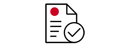 icon - paper and checkmark