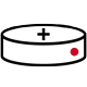 Icon of a coin battery