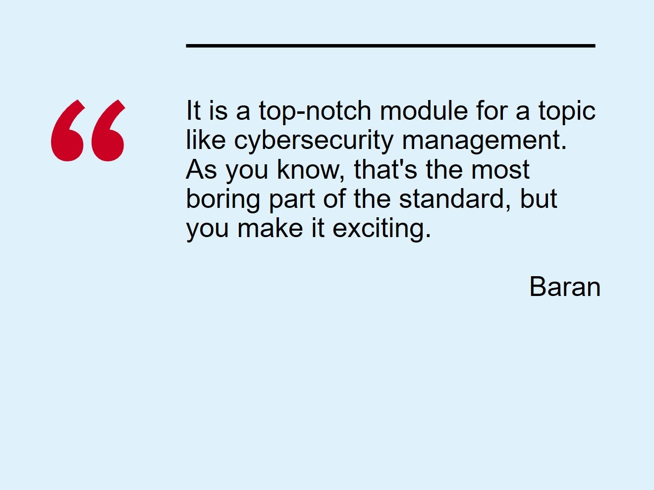 Baran quote