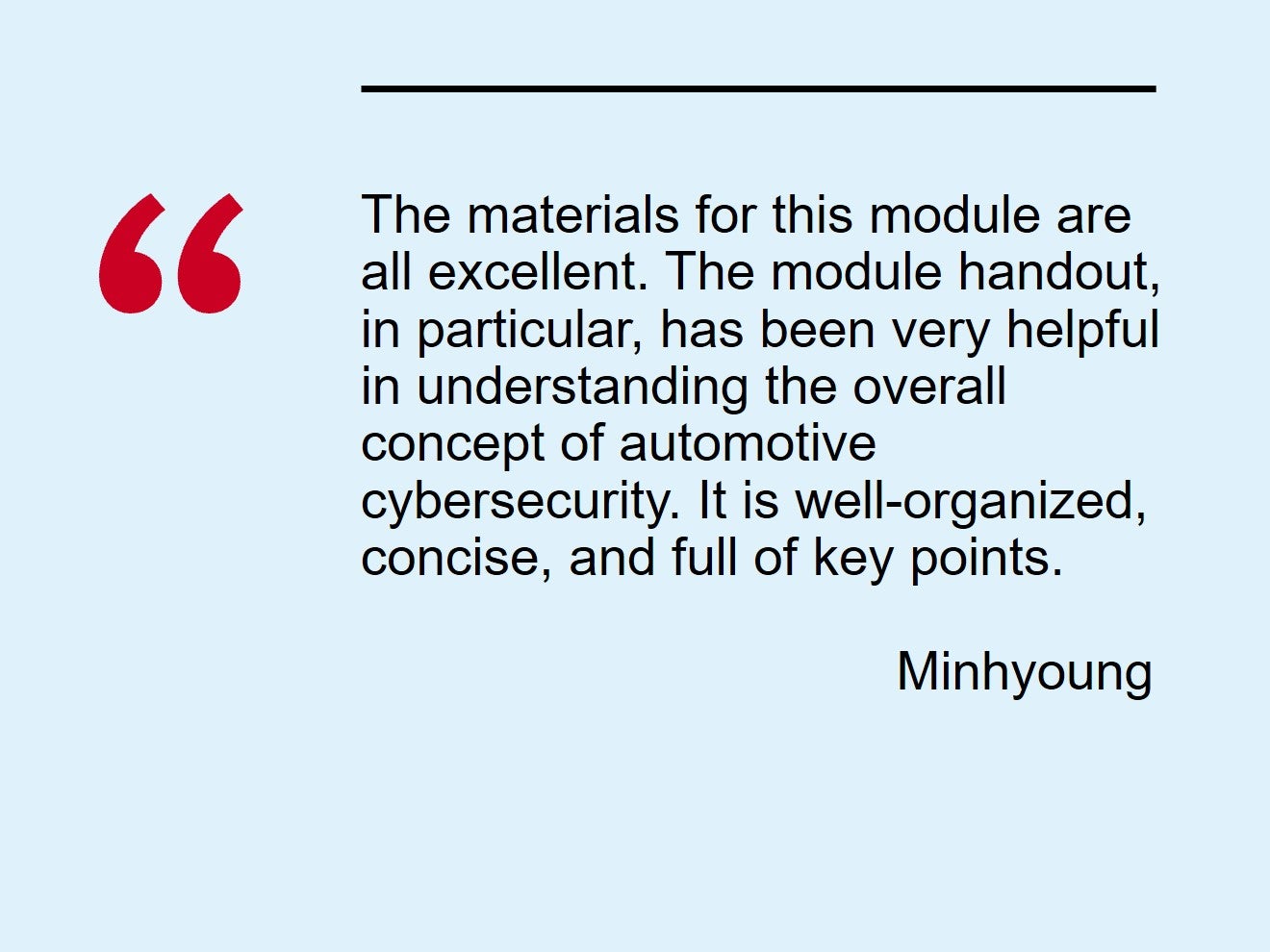 Minhyoung quote