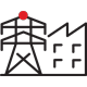 Icon of a substation