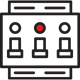 Icon of a transfer switch