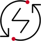 icon - two circular arrows