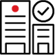 icon - building with checkbox outside