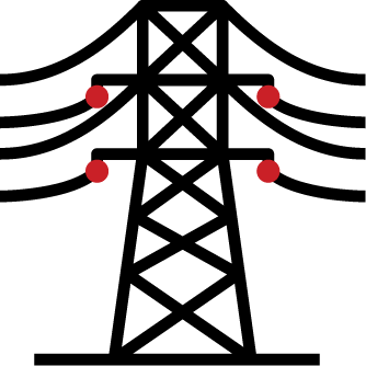 electric grid icon