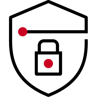 security lock shield icon