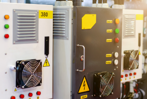 Warning labels on electrical units