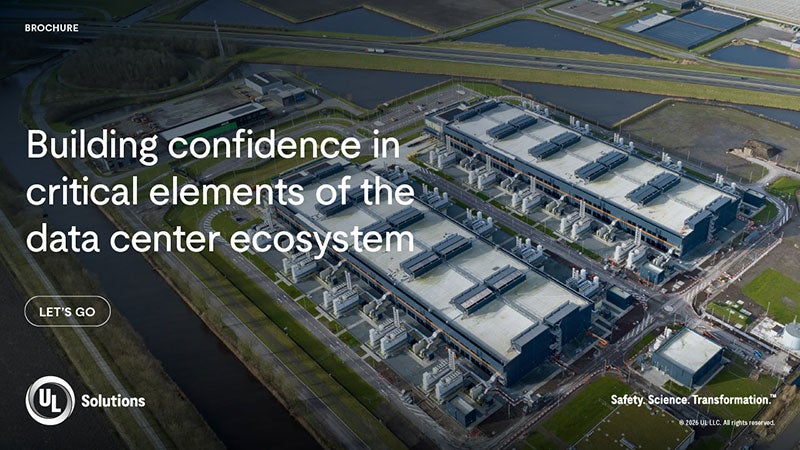 Data centers brochure cover art