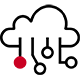 icon - cloud AI data
