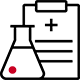icon - flask and clipboard