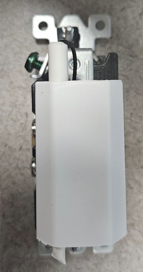 Modified wall outlet.