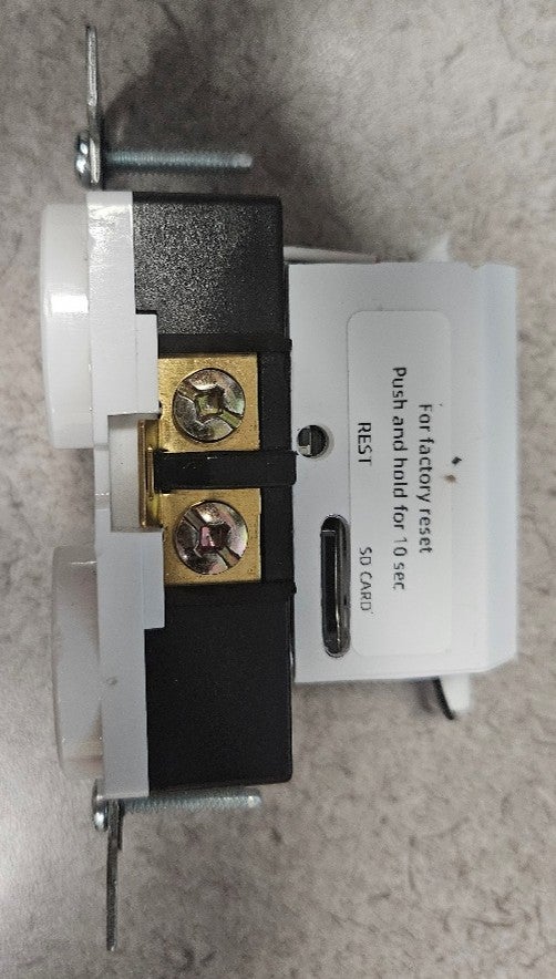 Modified wall outlet.