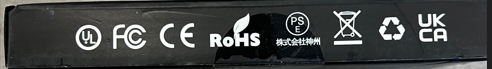 Rechargeable hand warmers packaging that bears an unauthorized UL Certification Mark.
