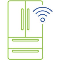 smart refrigerator icon