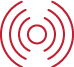 Red EMC testing icon