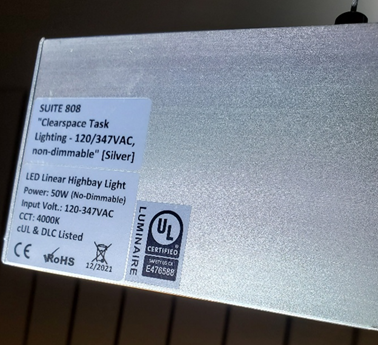 LED light.