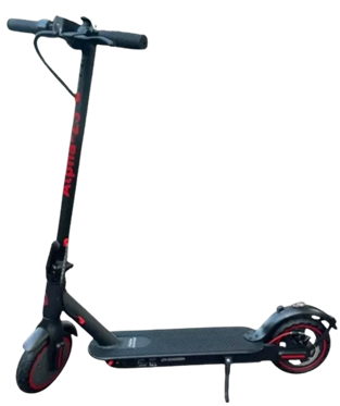 Model AS-STR280 electric scooter bearing “Alpha Z3” on the front fork.