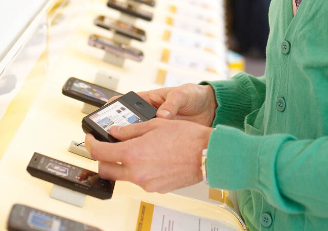 phone shopping