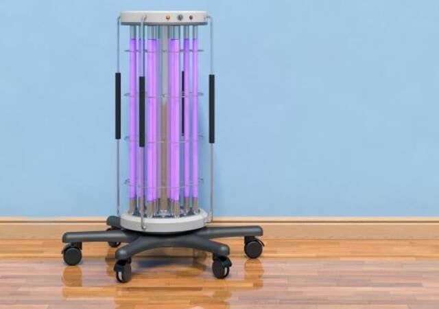 UV uncontained near wall