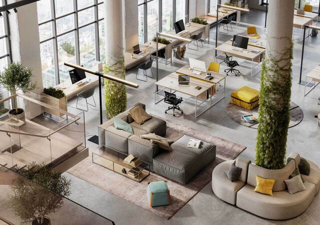 Modern office furniture