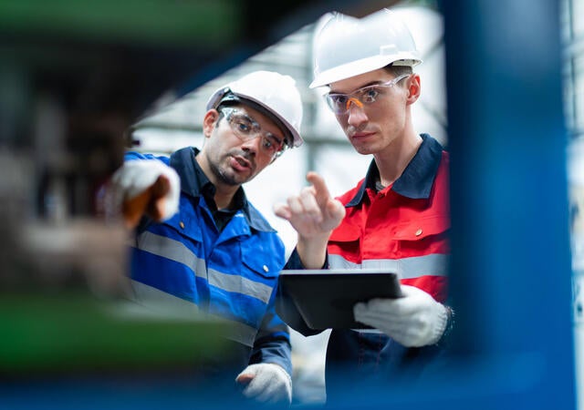 workers in safety gear