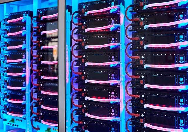 Lithium-Ion Battery Modules at Switchgear