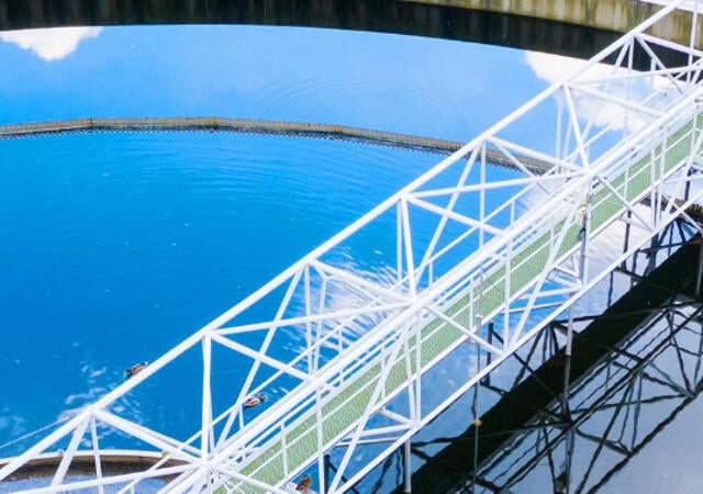 A water treatment plant