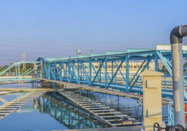 A water treatment plant