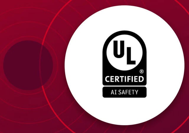 AI Safety Certified UL Mark