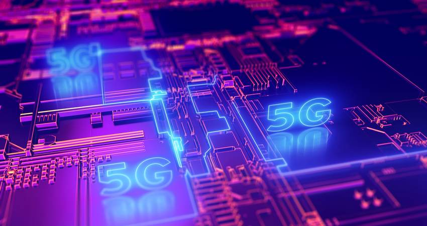5G network wireless system.