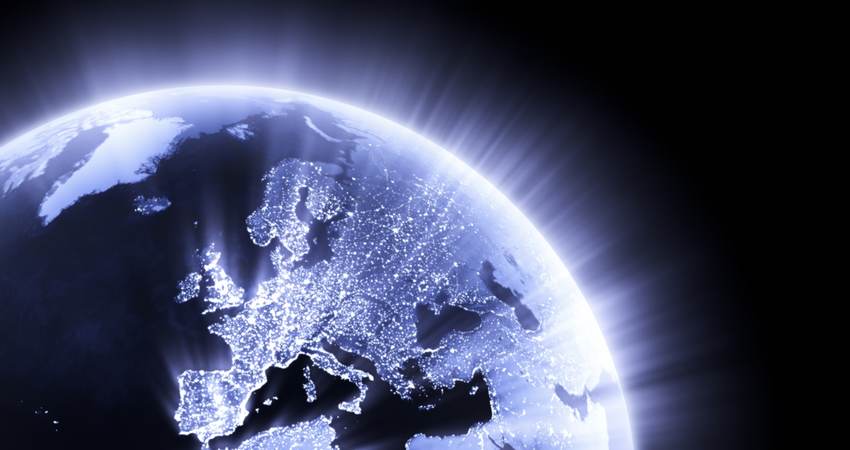 Shining globe
