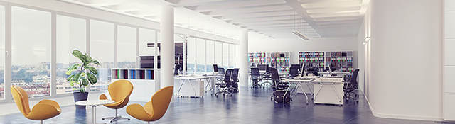 Open office interior