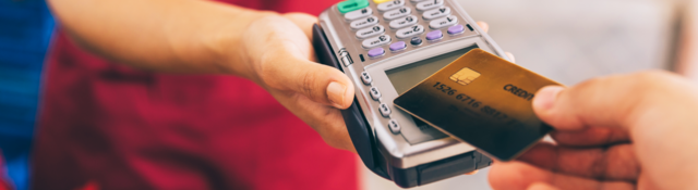 Contactless payment with credit card