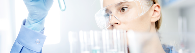 Woman working in a laboratory