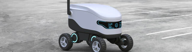 Self-driving robot 