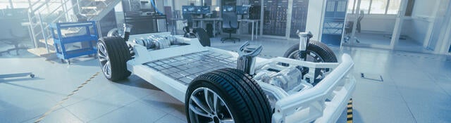 Car chassis concept.