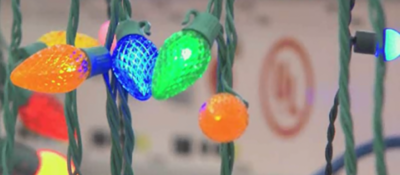 UL holiday lights testing