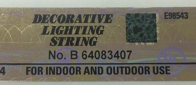 Holographic Label Stolen