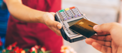 Contactless payment with credit card