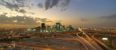 City skyline of Saudi Arabia