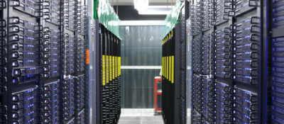 Information technology cabinets within a data center facility