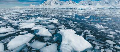 Iceberg in Antarctica.