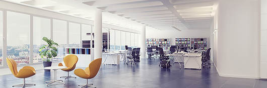 Open office interior