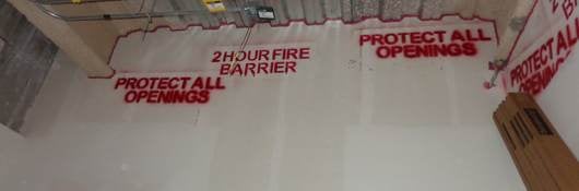 Firestopping wall sealant 