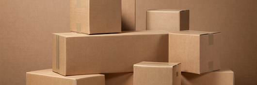 Cardboard boxes