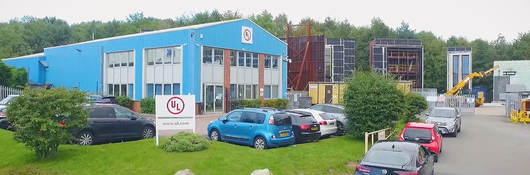 UL’s laboratory in Telford, England