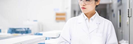 scientist in a medical laboratory